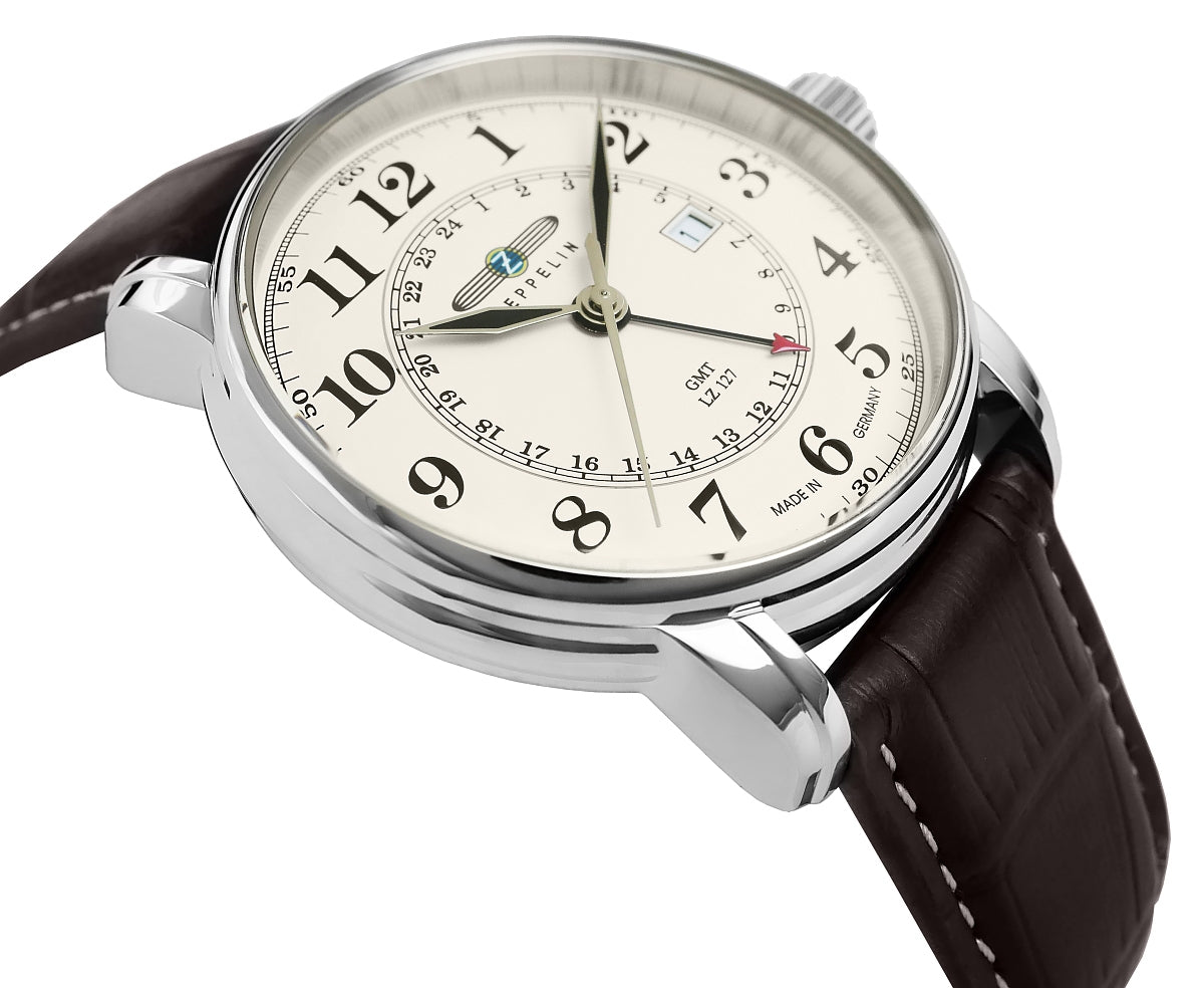Zegarek Męski ZEPPELIN LZ127 Graf Zeppelin GMT 7642-5
