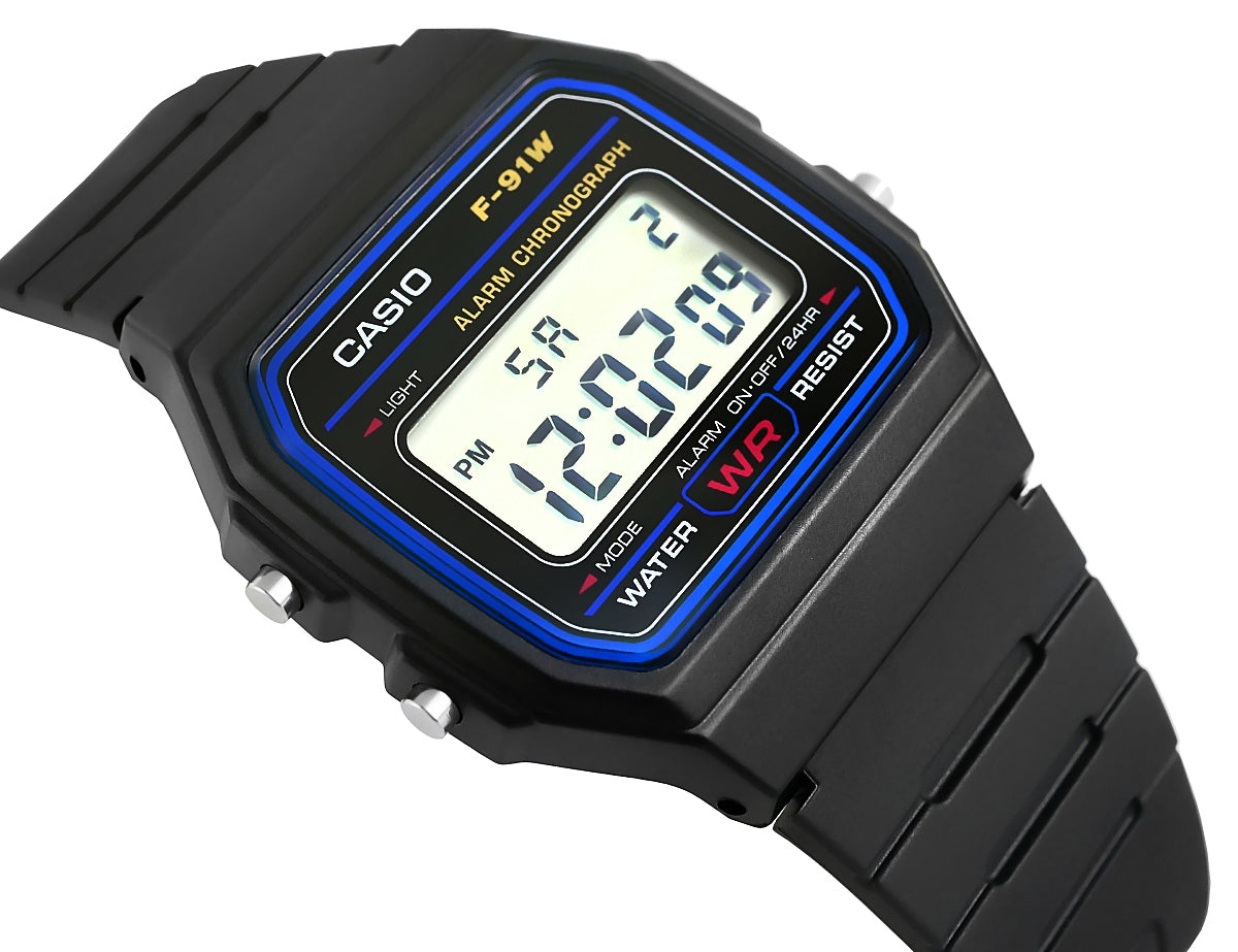 Zegarek Męski CASIO F-91W-1YEG