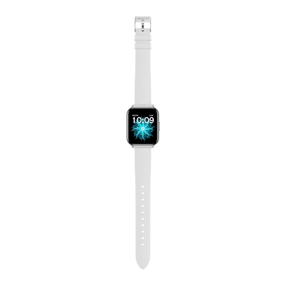Smartwatch Gravity Srebrny Pasek + Bransoleta GT44-4