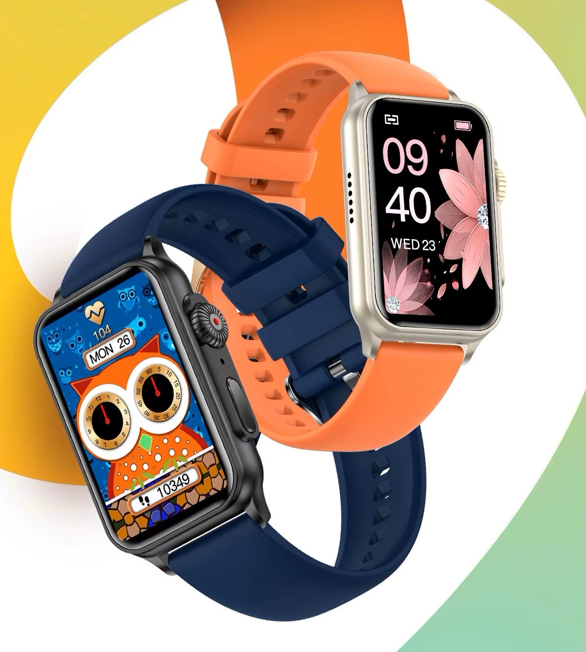 Smartwatch Damski RUBICON RNCF06 Rose Gold/Pink SMARUB223