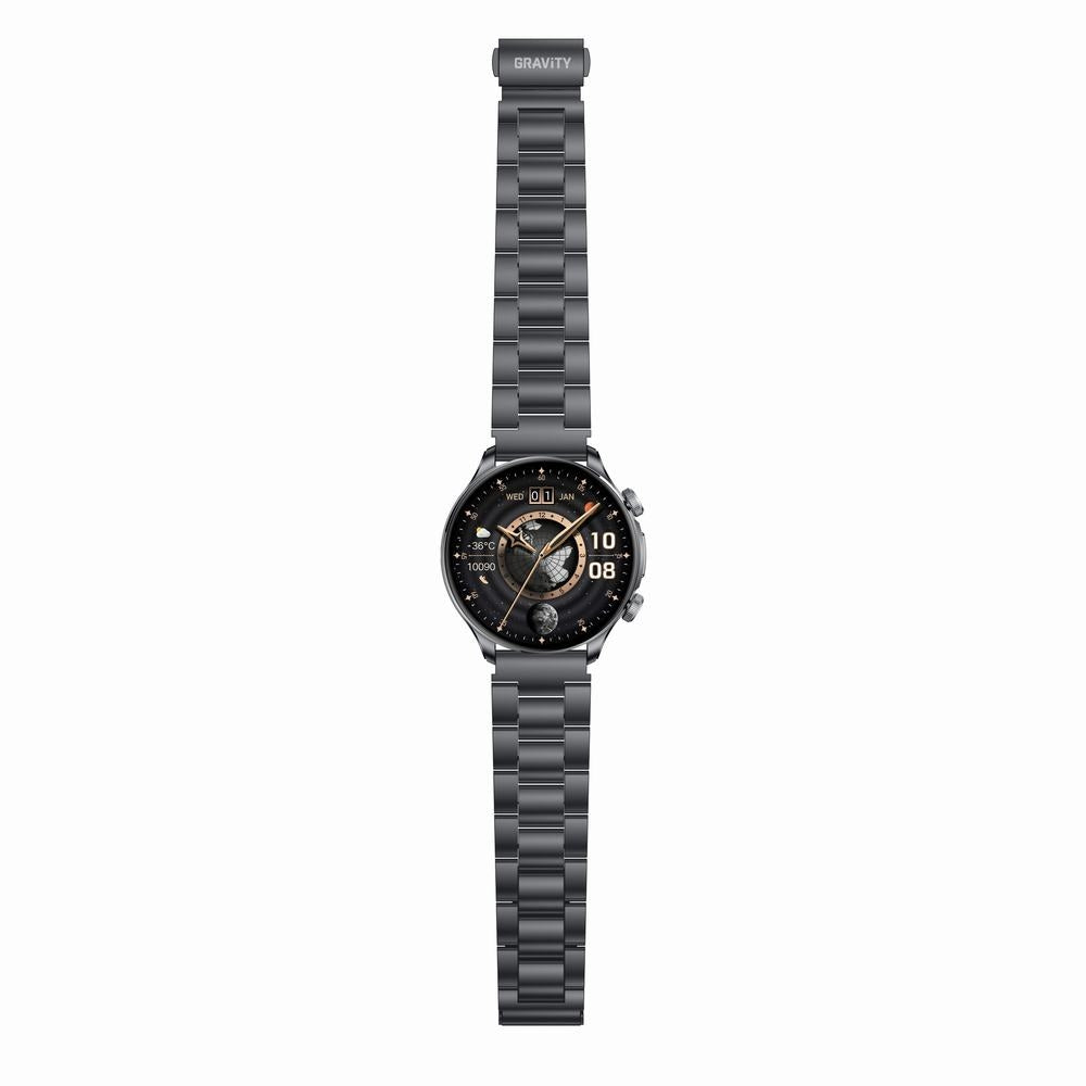 Smartwatch Gravity Czarny Pasek + Bransoleta GT35-2