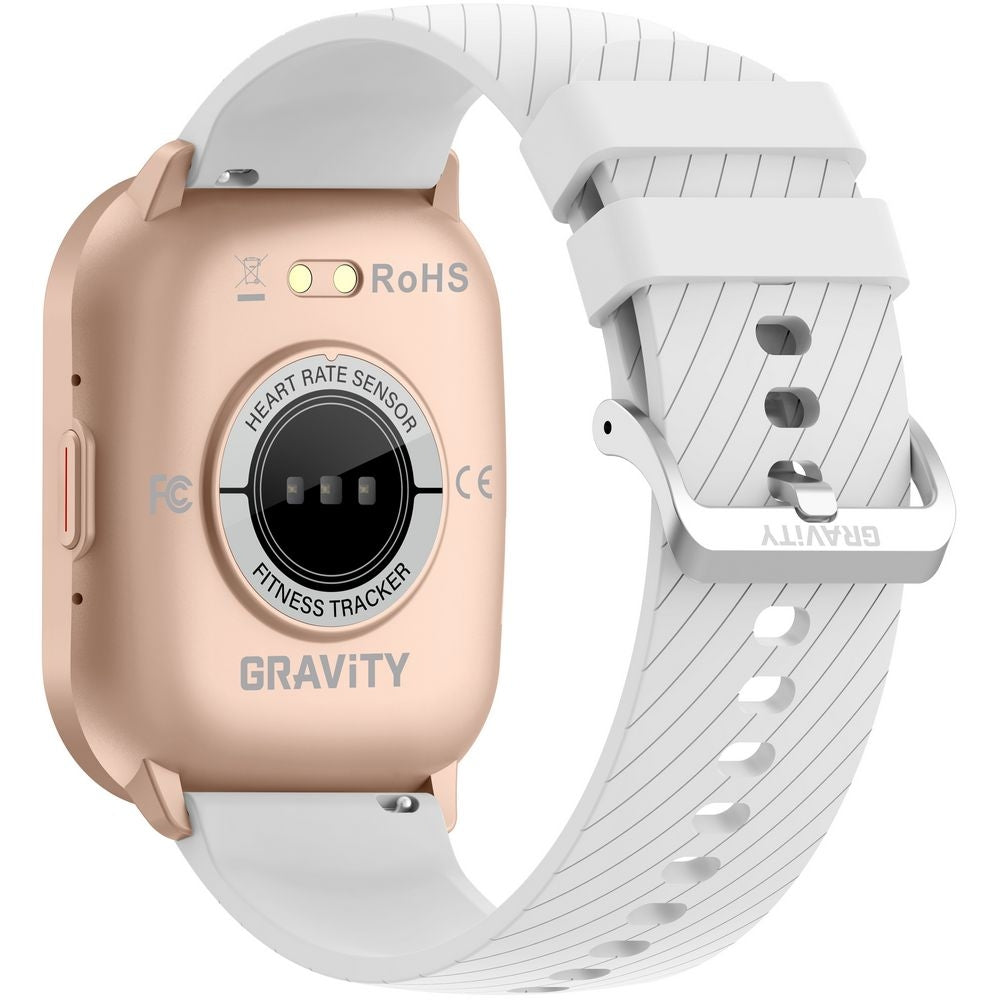 Smartwatch Gravity Różowy Pasek + Bransoleta GT43-4