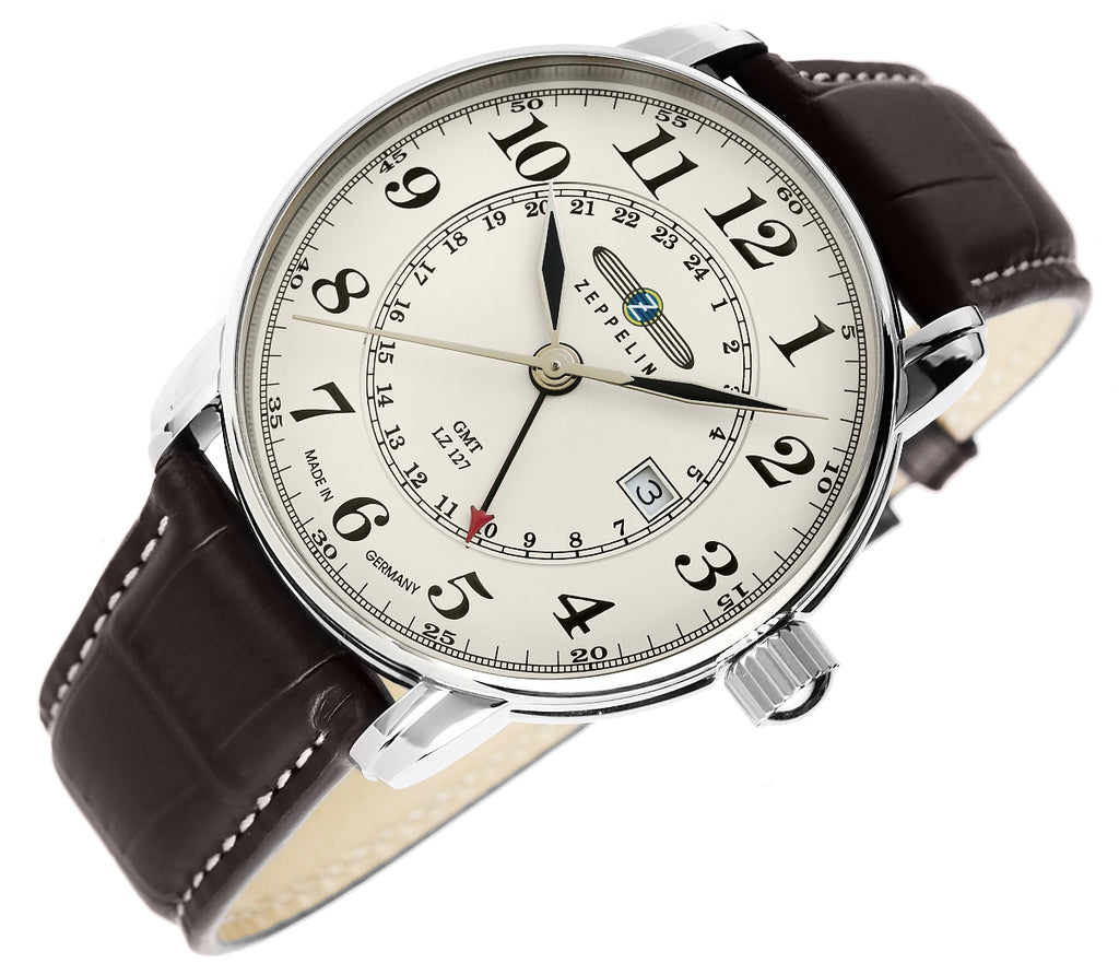 Zegarek Męski ZEPPELIN LZ127 Graf Zeppelin GMT 7642-5