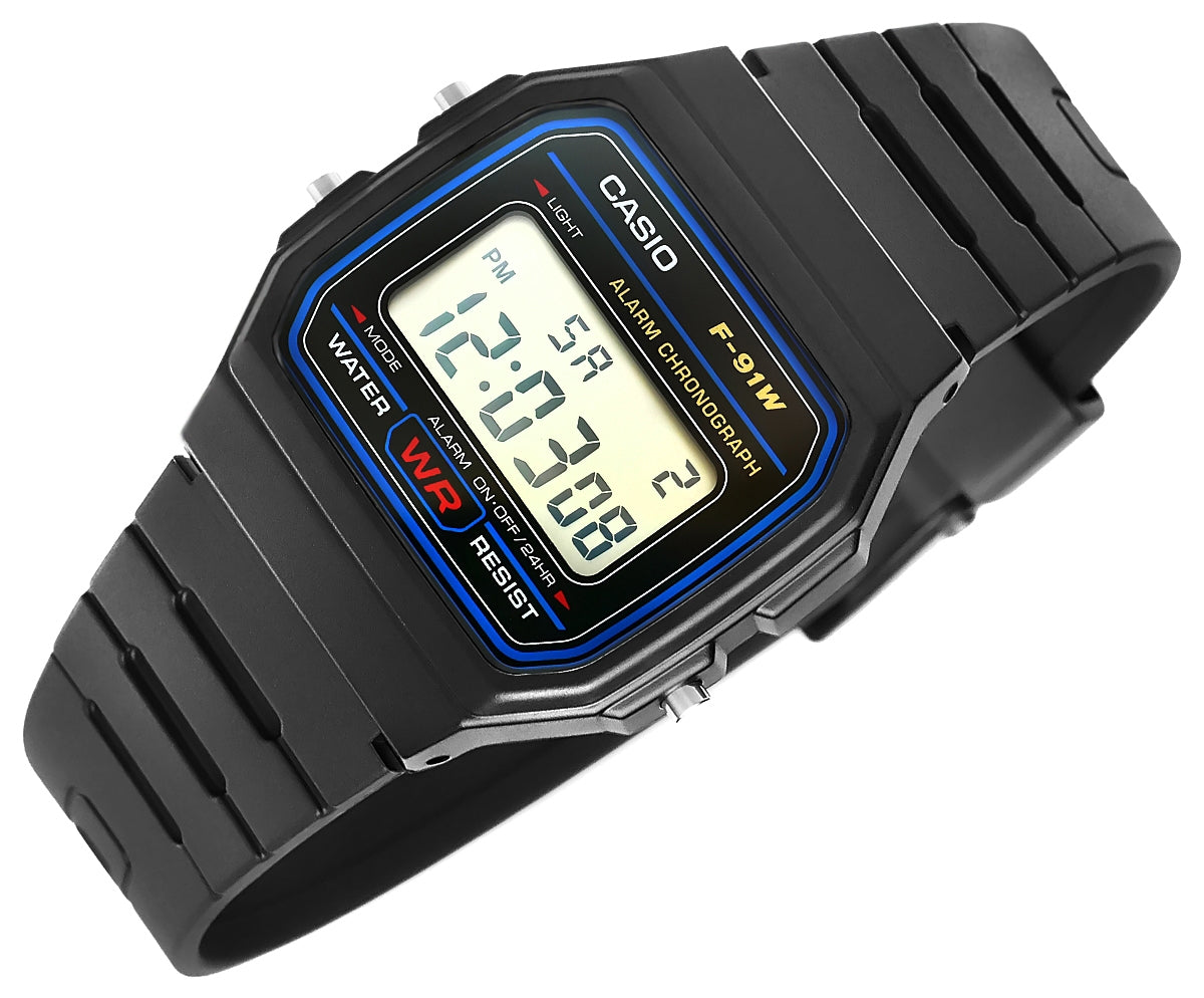Zegarek Męski CASIO F-91W-1YEG