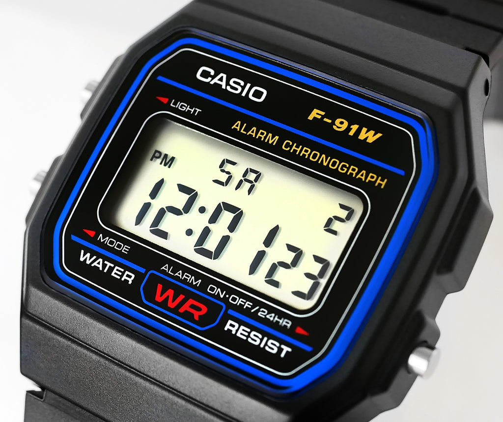 Zegarek Męski CASIO F-91W-1YEG