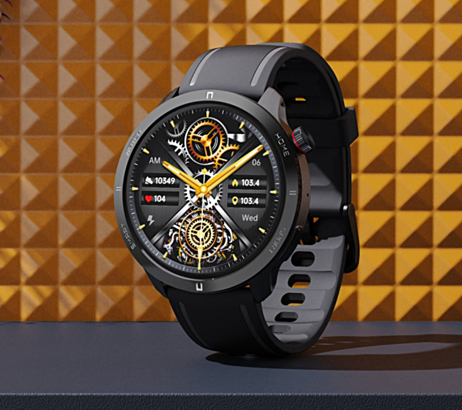Smartwatch Męski RUBICON RNCF14 Black SMARUB250