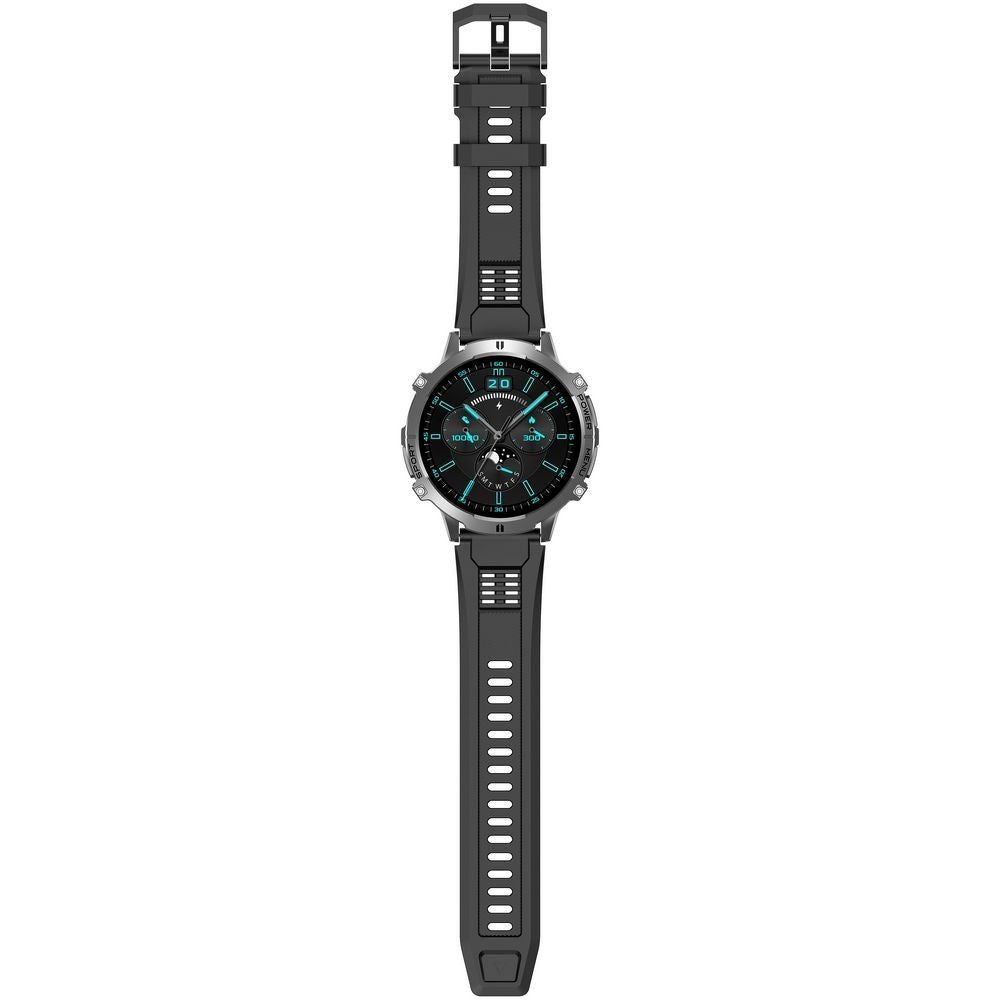 Smartwatch Gravity Grafitowy Pasek + Bransoleta GT42-3