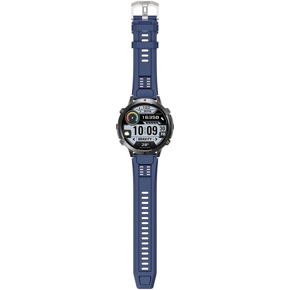 Smartwatch Gravity Czarny Pasek + Bransoleta GT42-2
