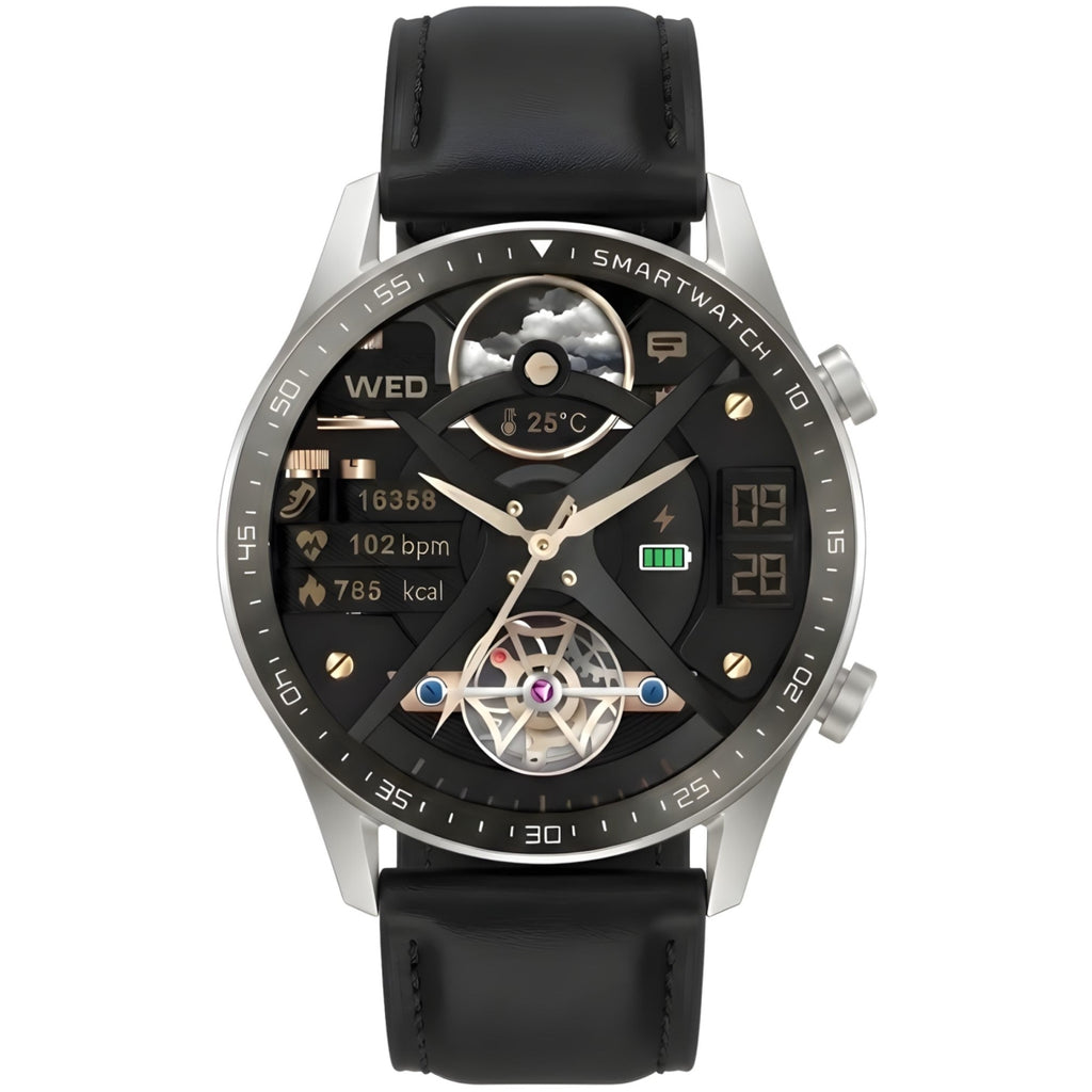 Smartwatch Gravity Srebrny 2 Paski GT10-7