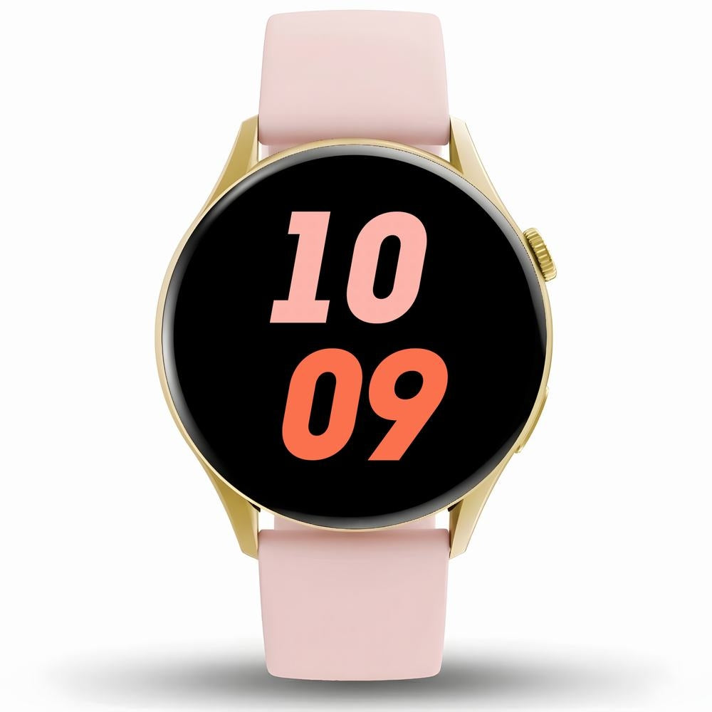 Smartwatch Gravity Złoty Pasek + Bransoleta GT11-3