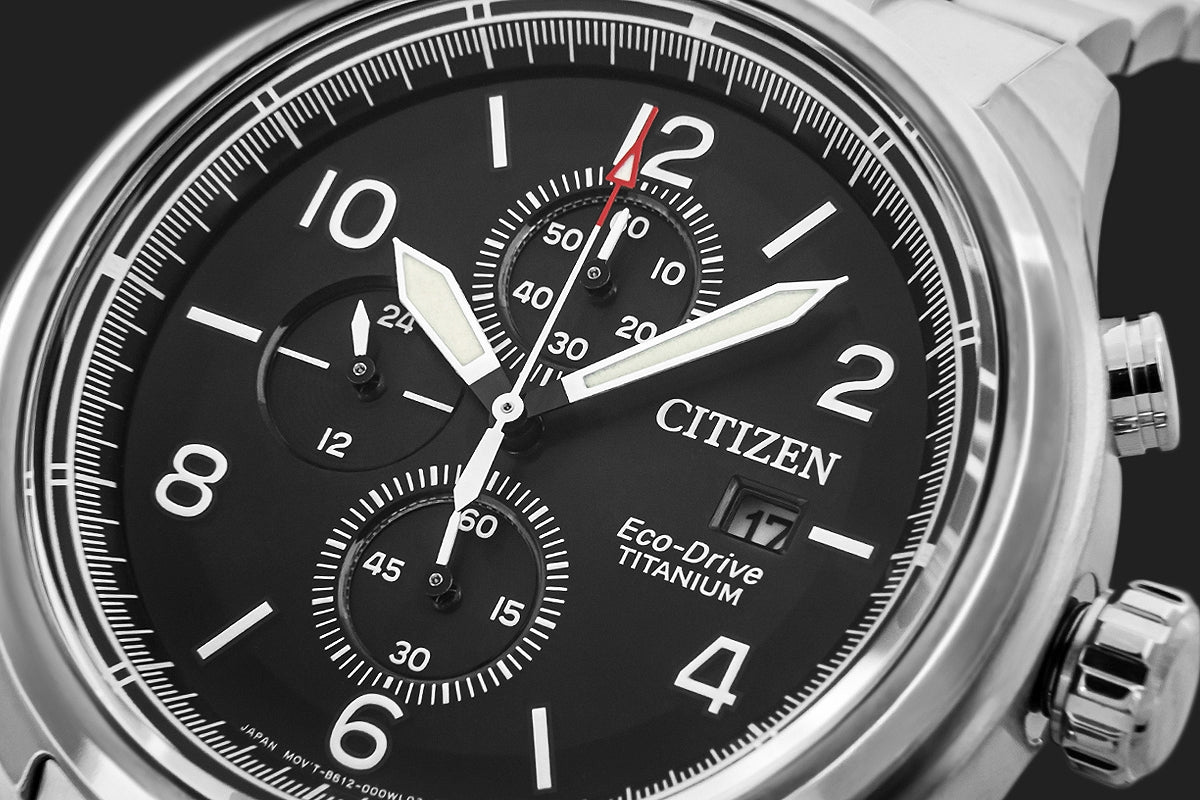 Zegarek Męski CITIZEN Super Titanium Eco-Drive CA0810-88E
