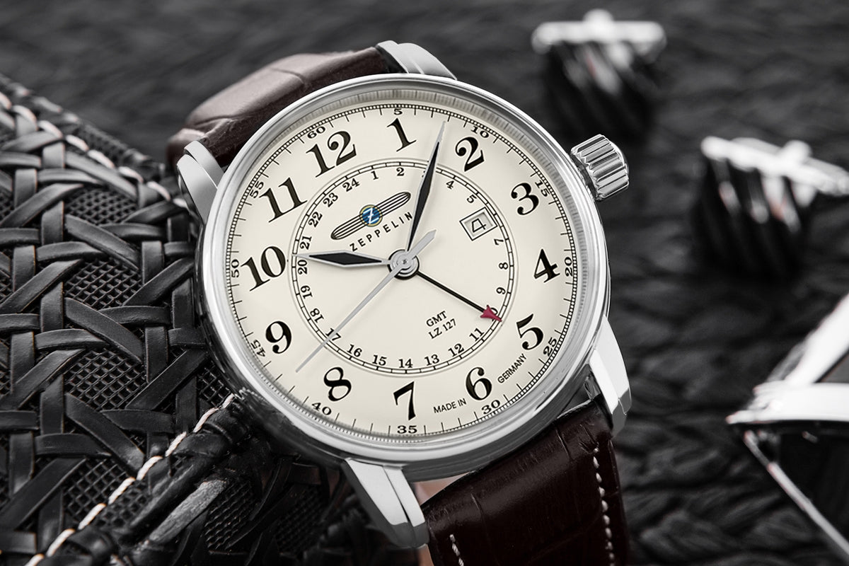 Zegarek Męski ZEPPELIN LZ127 Graf Zeppelin GMT 7642-5