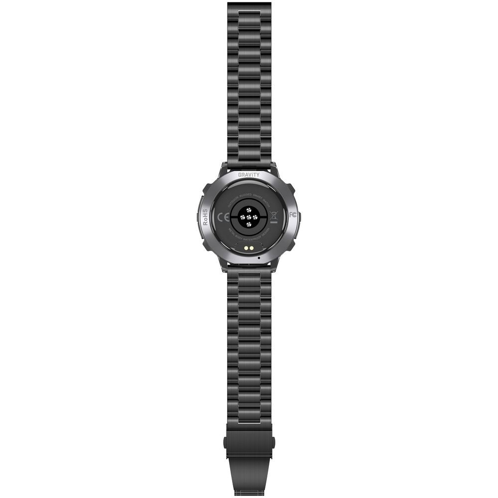 Smartwatch Gravity Czarny Pasek + Bransoleta GT42-5
