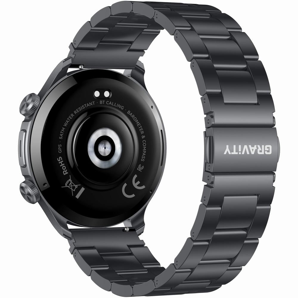 Smartwatch Gravity Czarny Pasek + Bransoleta GT35-2