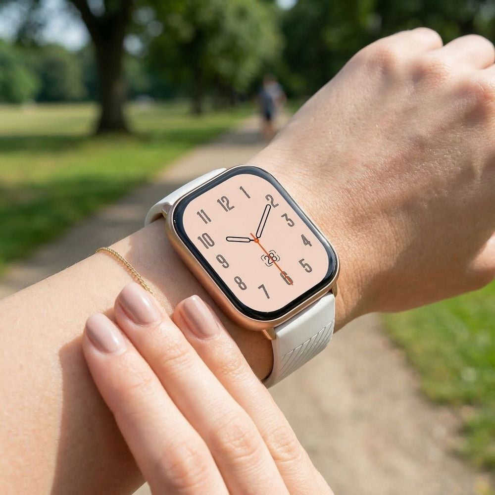 Smartwatch Gravity Różowy Pasek + Bransoleta GT43-4