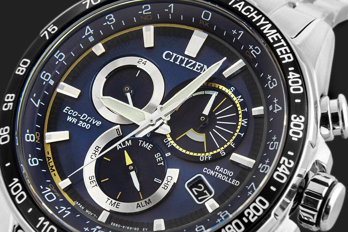 Zegarek Męski CITIZEN Eco-Drive Radio-Controlled CB5914-89L