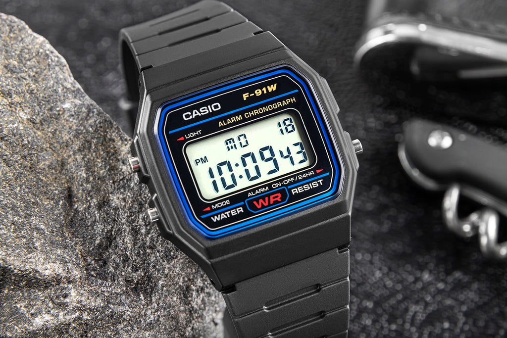 Zegarek Męski CASIO F-91W-1YEG