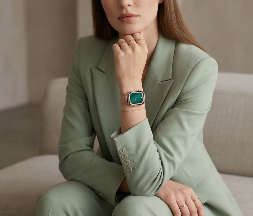 Smartwatch Gravity Różowy Pasek + Bransoleta GT43-1