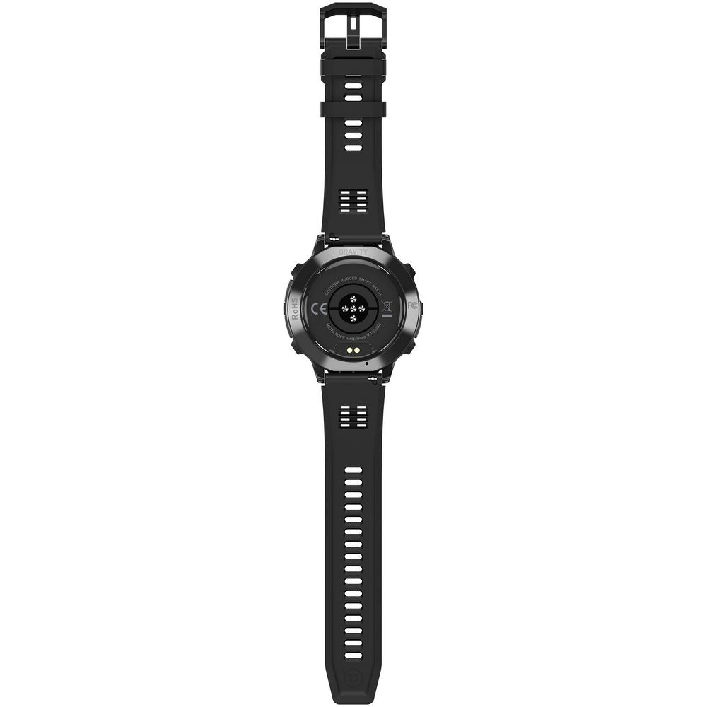 Smartwatch Gravity Czarny Pasek + Bransoleta GT42-1