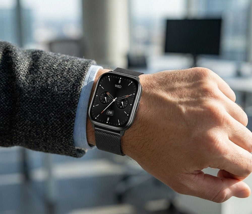 Smartwatch Gravity Czarny Pasek + Bransoleta GT43-5