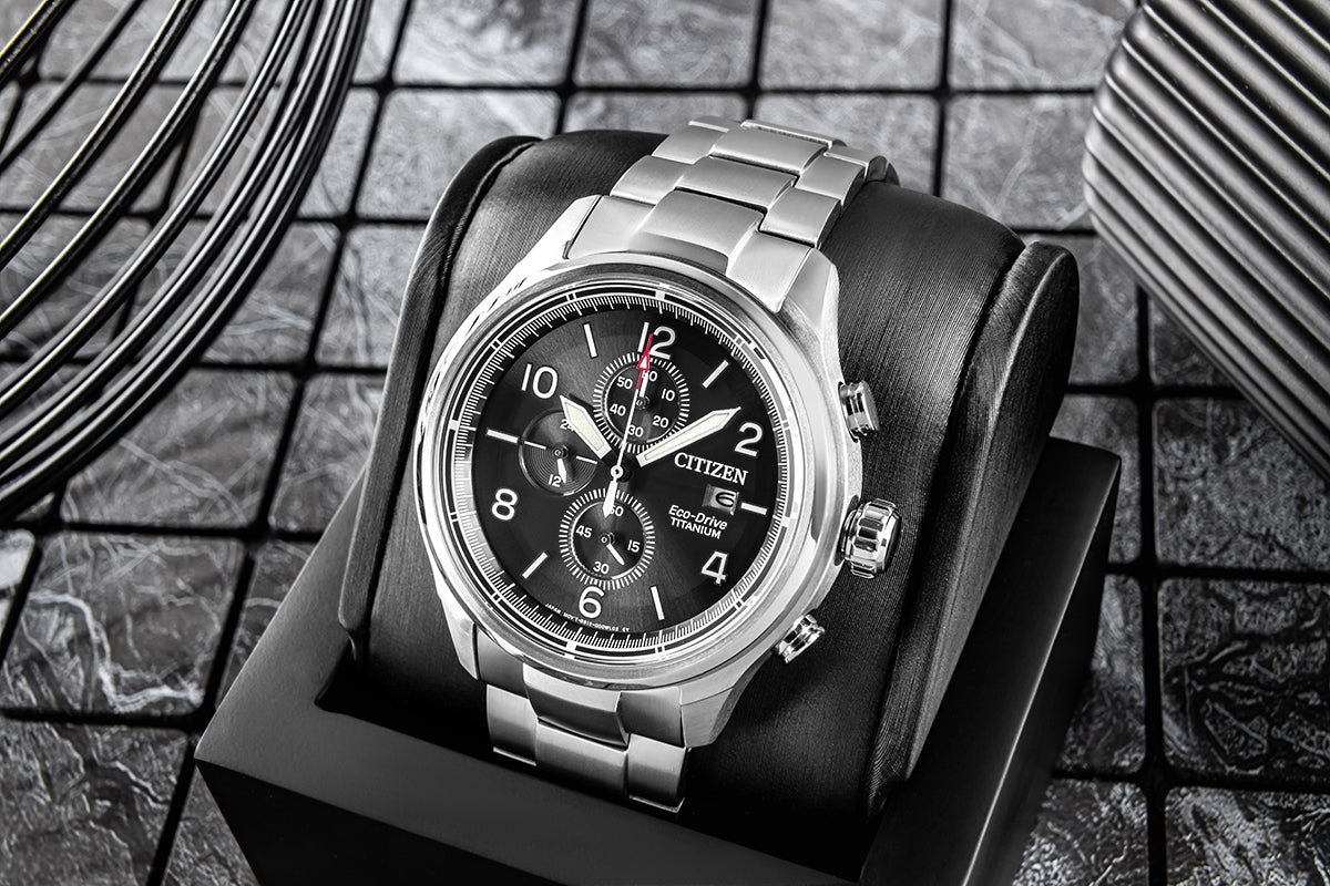 Zegarek Męski CITIZEN Super Titanium Eco-Drive CA0810-88E