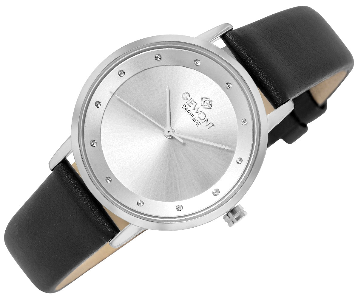 Zegarek Damski Giewont Sapphire Srebrny GW4130-A1