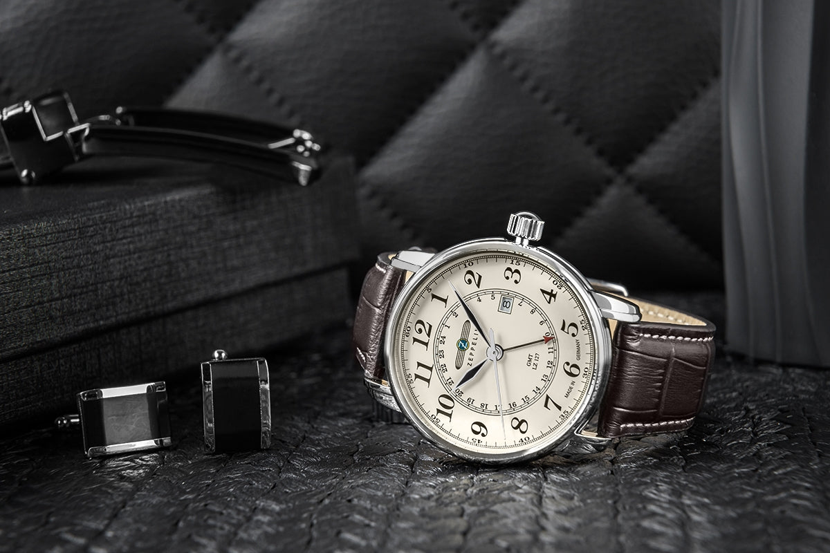 Zegarek Męski ZEPPELIN LZ127 Graf Zeppelin GMT 7642-5