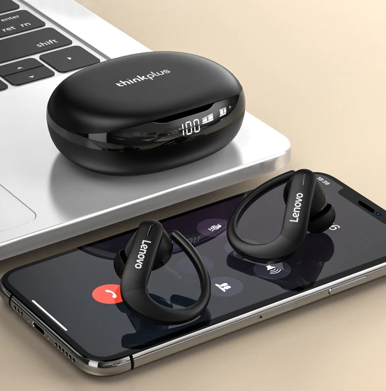 Słuchawki bezprzewodowe douszne LENOVO Thinkplus LivePods T50 Czarne