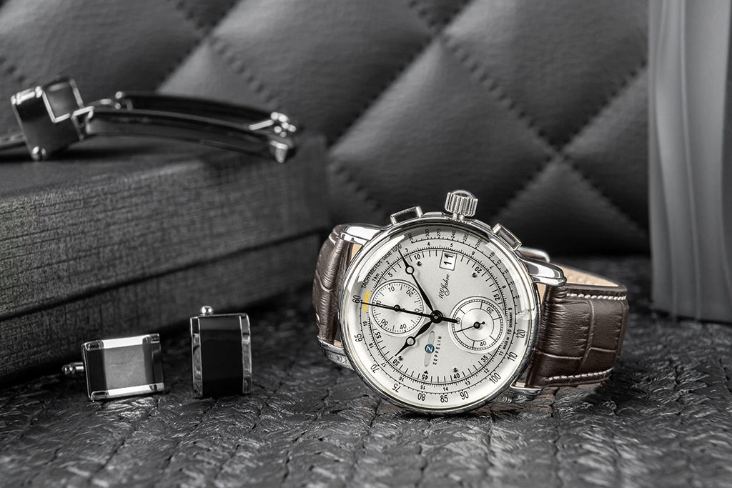 Zegarek Męski ZEPPELIN 100 Yahre Chronograph 8670-1