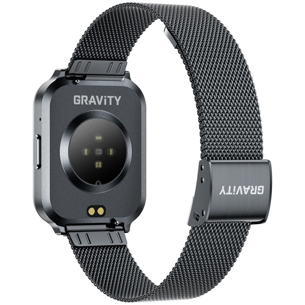 Smartwatch Gravity Czarny Pasek + Bransoleta GT44-5