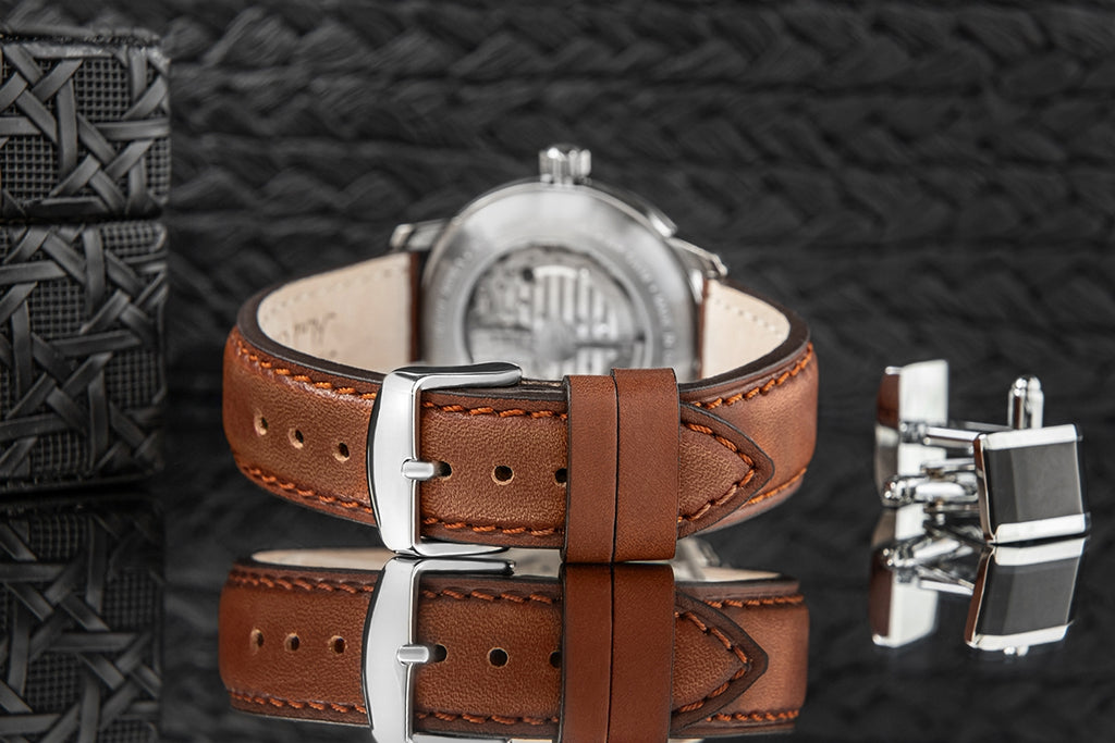 Zegarek Męski ZEPPELIN Mediterranee Open Heart Automatic 9666-5