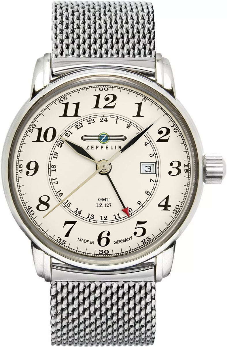 Zegarek Męski ZEPPELIN LZ127 Graf Zeppelin GMT 7642M-5