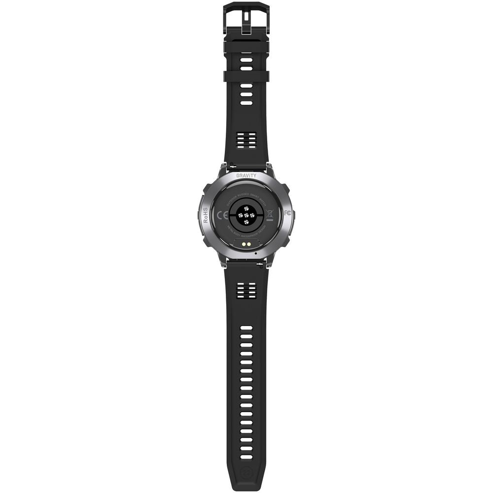 Smartwatch Gravity Grafitowy Pasek + Bransoleta GT42-3