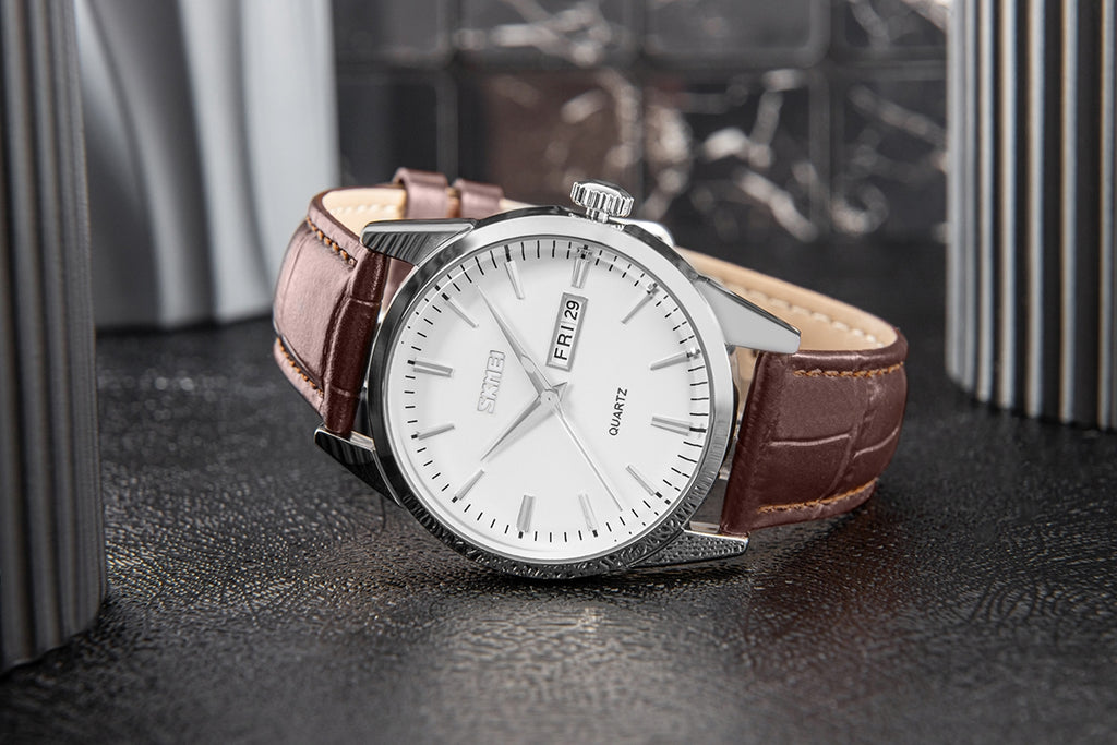 Zegarek Męski Skmei 9073SIWTB