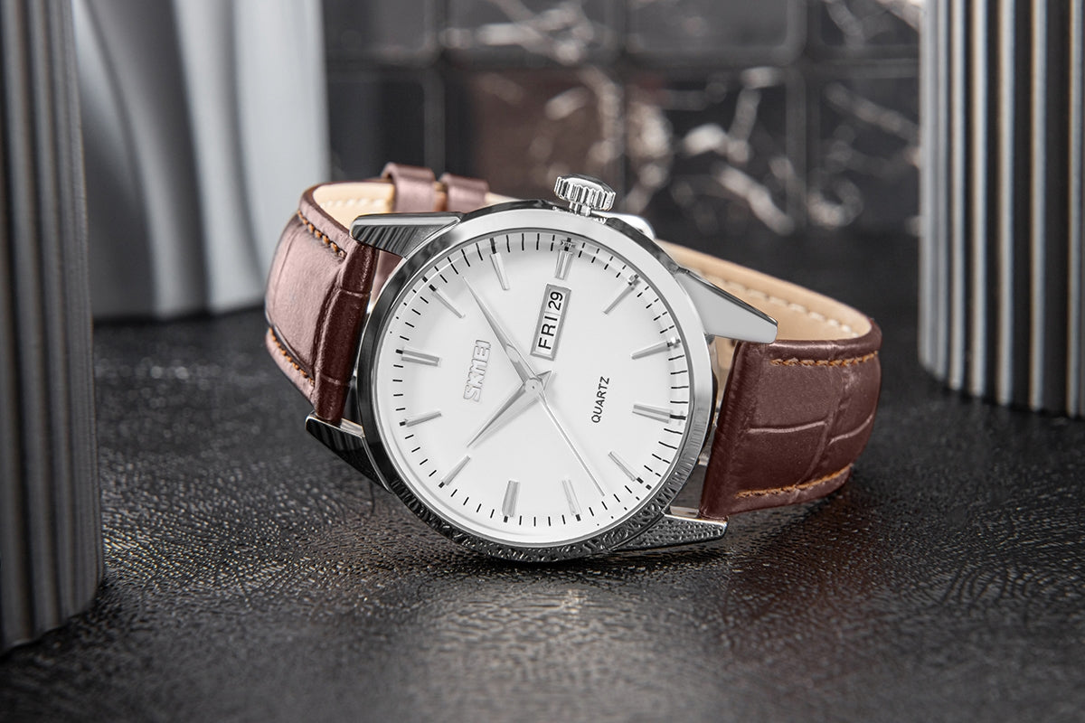 Zegarek Męski Skmei 9073SIWTB
