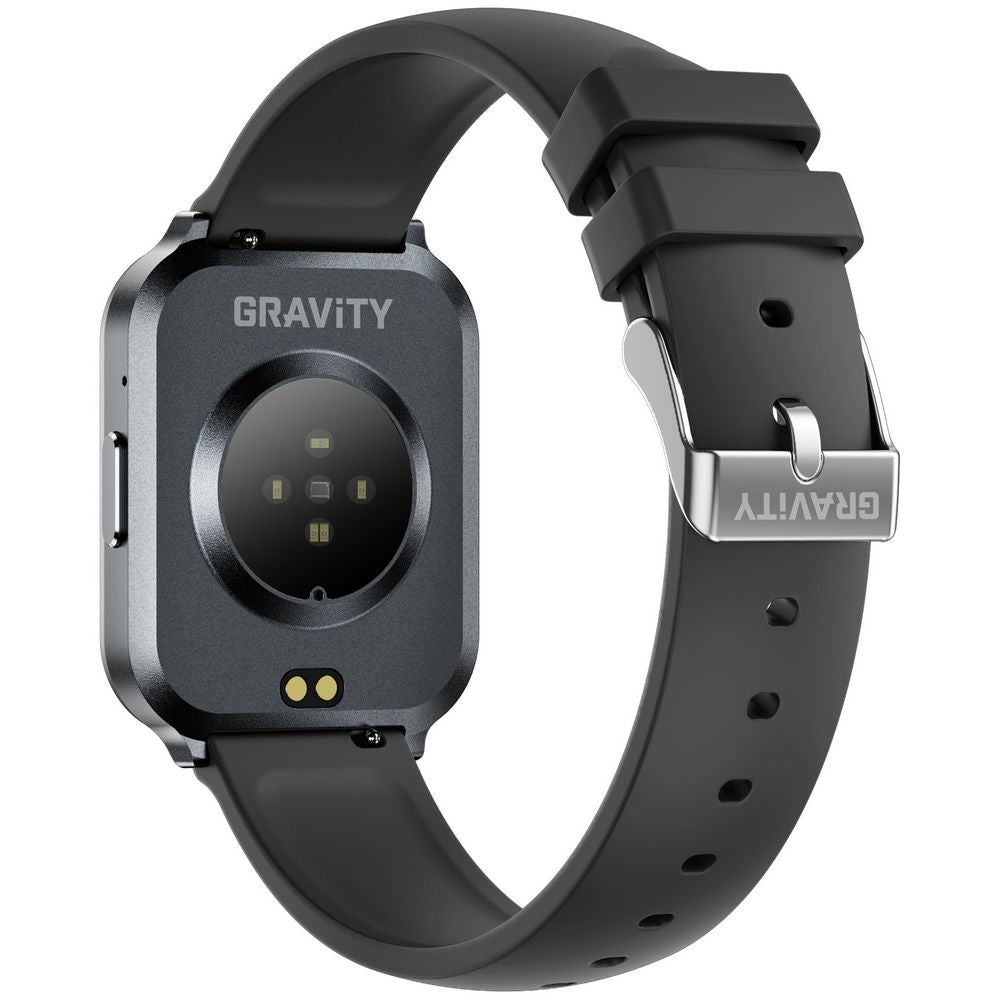 Smartwatch Gravity Czarny Pasek + Bransoleta GT44-5