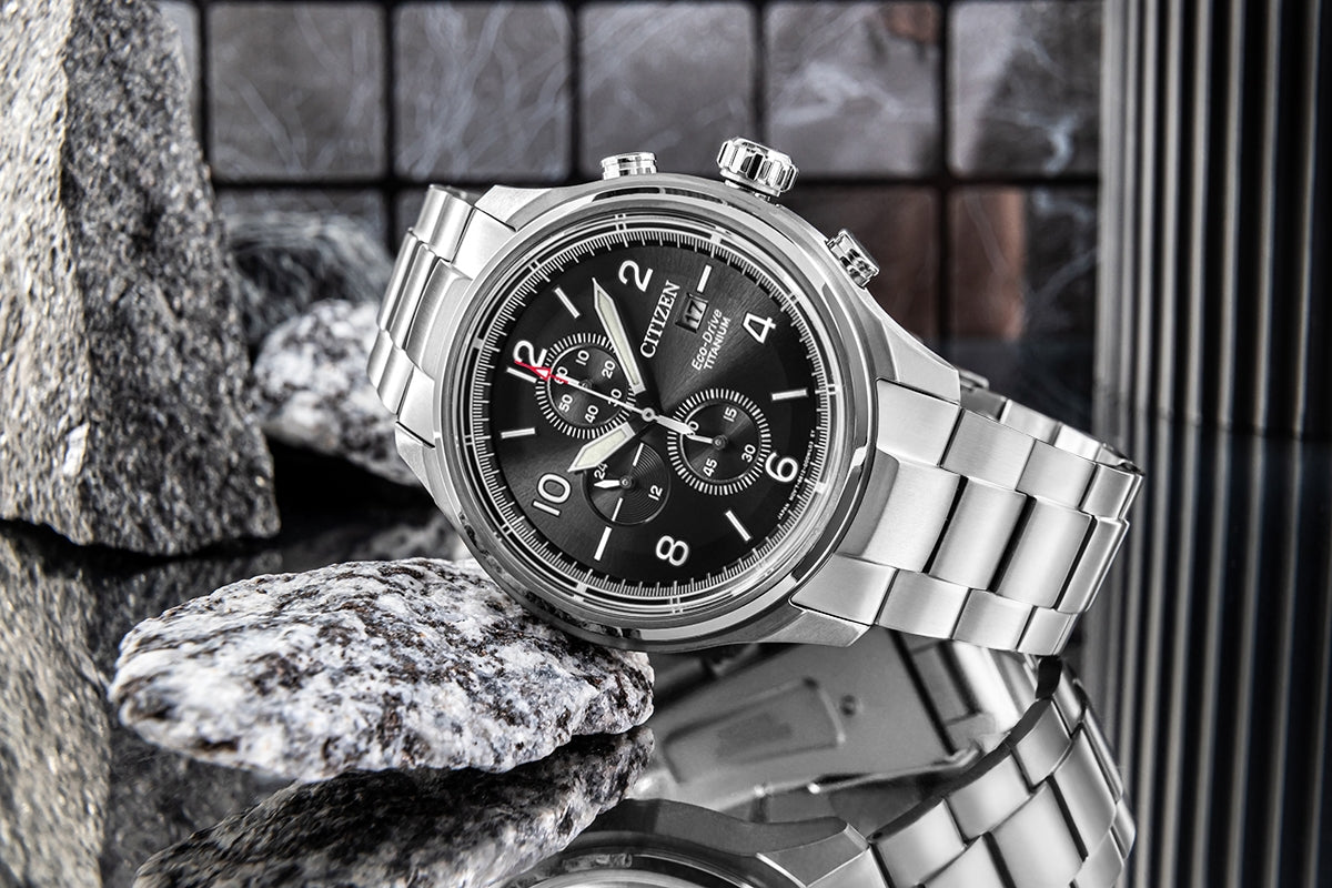 Zegarek Męski CITIZEN Super Titanium Eco-Drive CA0810-88E