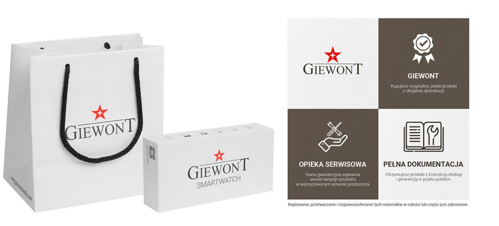 Smartwatch GIEWONT Pionier GPS GW460-3 - Light Stone