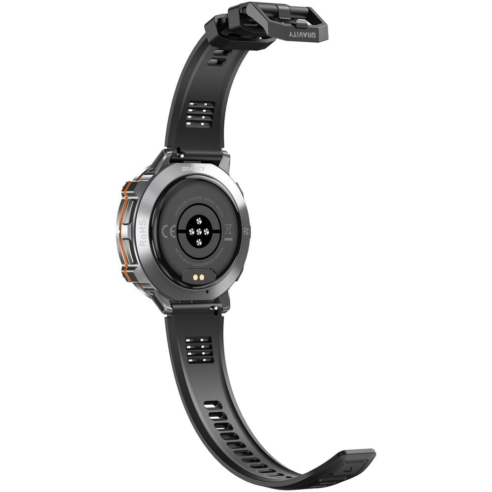 Smartwatch Gravity Grafitowy Pasek + Bransoleta GT42-3