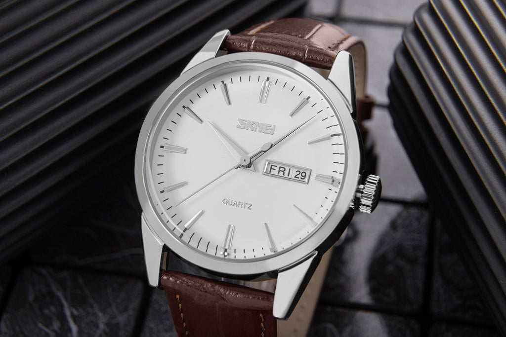Zegarek Męski Skmei 9073SIWTB