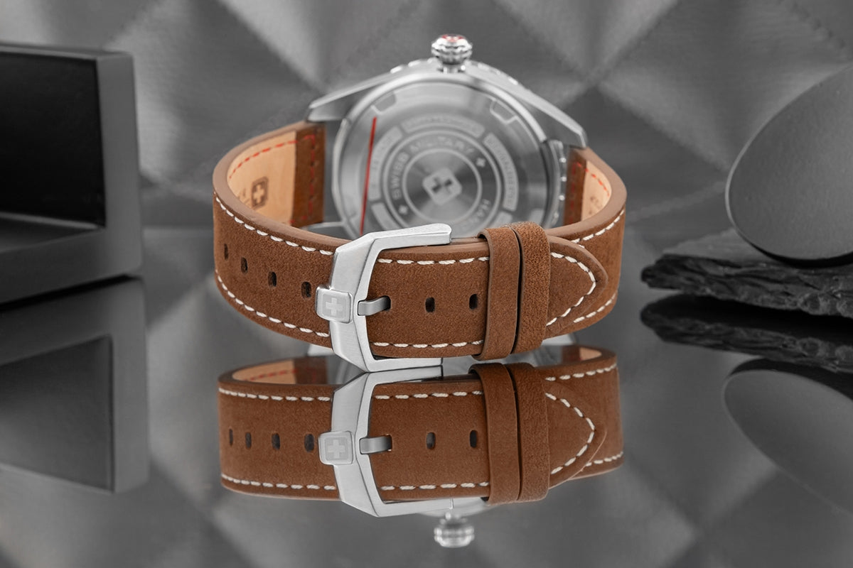 Zegarek Męski SWISS MILITARY HANOWA Afterburn GMT SMWGB0003202