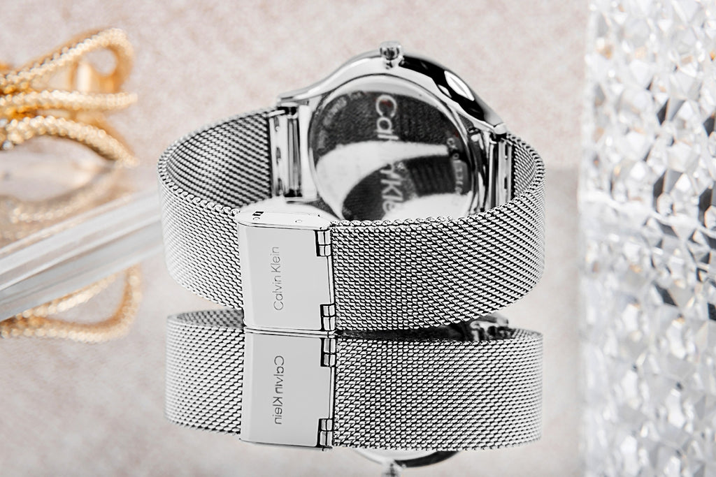 Zegarek Damski CALVIN KLEIN Timeless Mesh 25200001