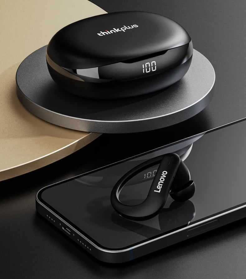 Słuchawki bezprzewodowe douszne LENOVO Thinkplus LivePods T50 Czarne