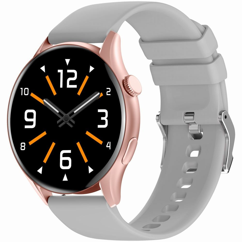 Smartwatch Gravity Różowe Złoto Pasek + Bransoleta GT11-8