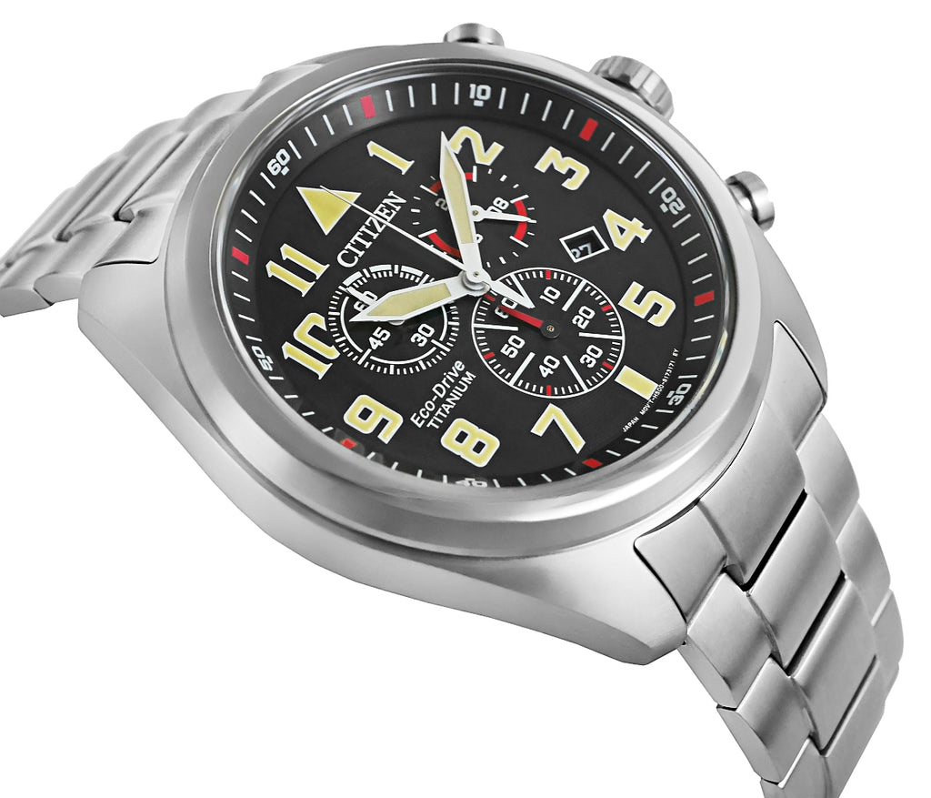 Zegarek Męski CITIZEN Super Titanium Eco-Drive AT2480-81E