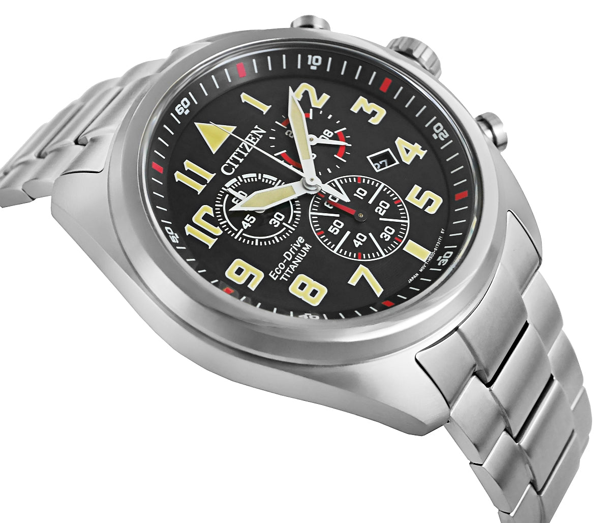 Zegarek Męski CITIZEN Super Titanium Eco-Drive AT2480-81E