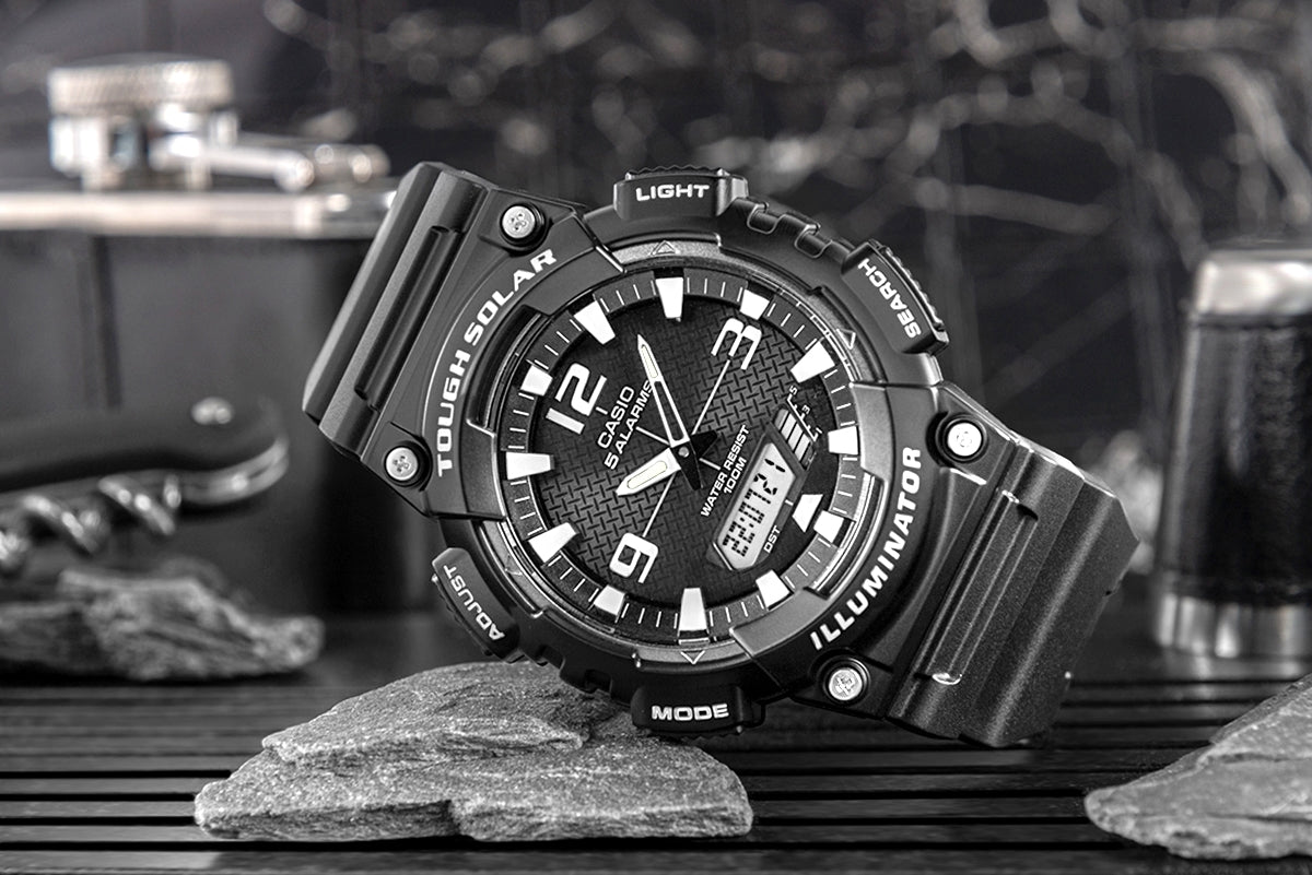 Zegarek Męski CASIO SOLAR AQ-S810W-1AVEF