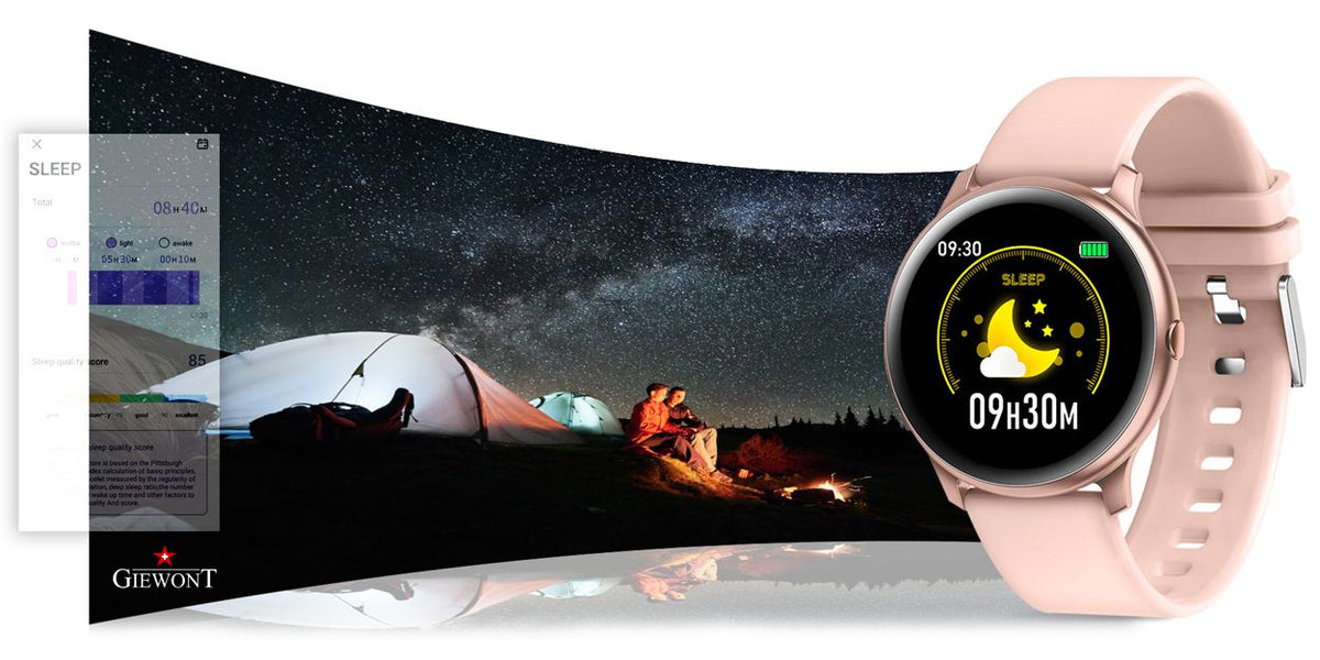 Smartwatch GIEWONT GW100-5 Różowy