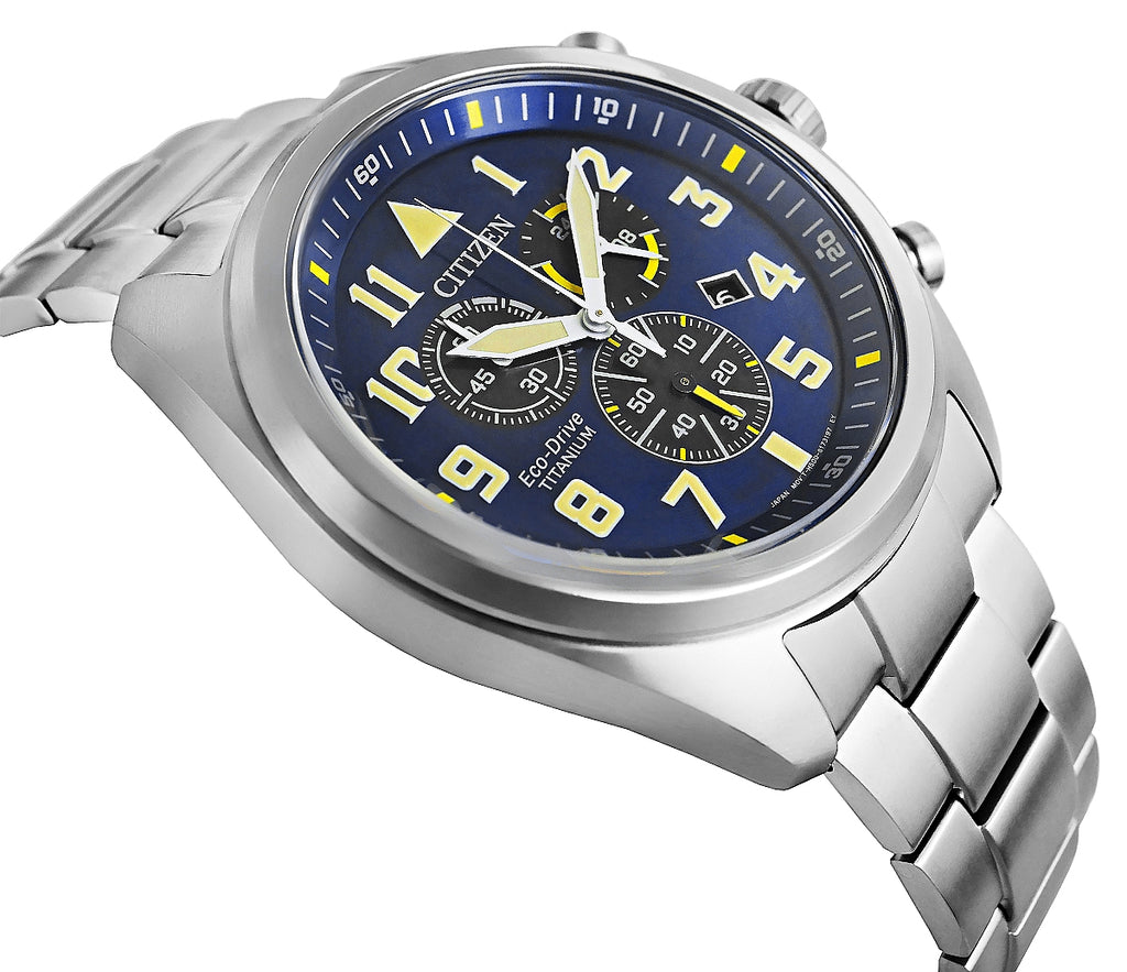 Zegarek Męski CITIZEN Super Titanium Eco-Drive AT2480-81L