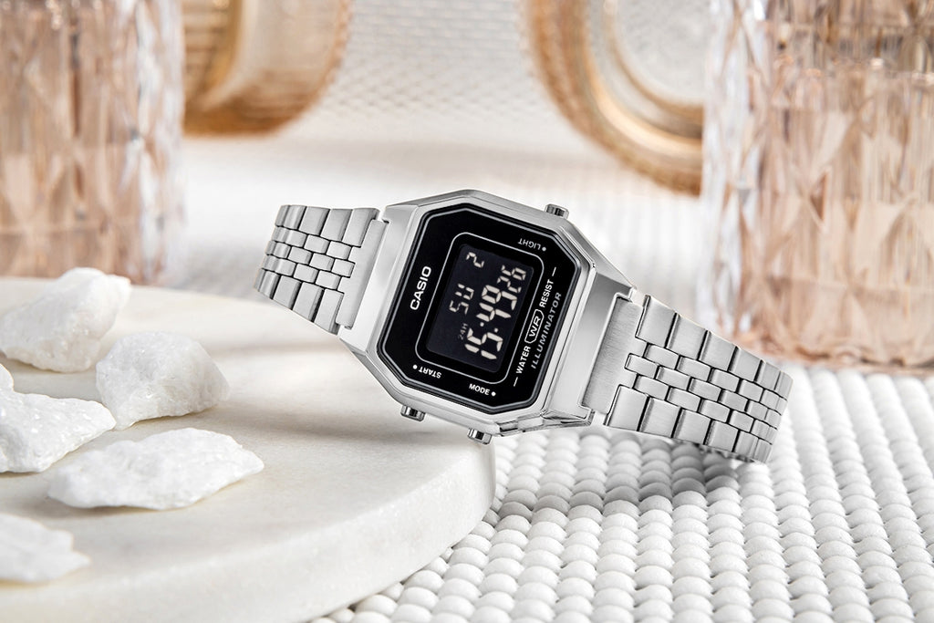 Zegarek Damski CASIO Vintage LA680WA-1BDF
